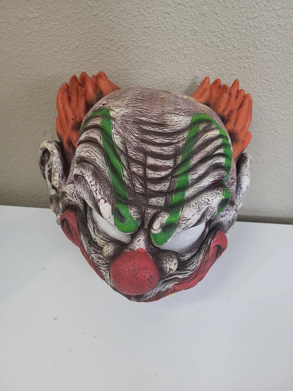 Halloween Costume Evil Scary Clown Mask 2001 Fright Asylum